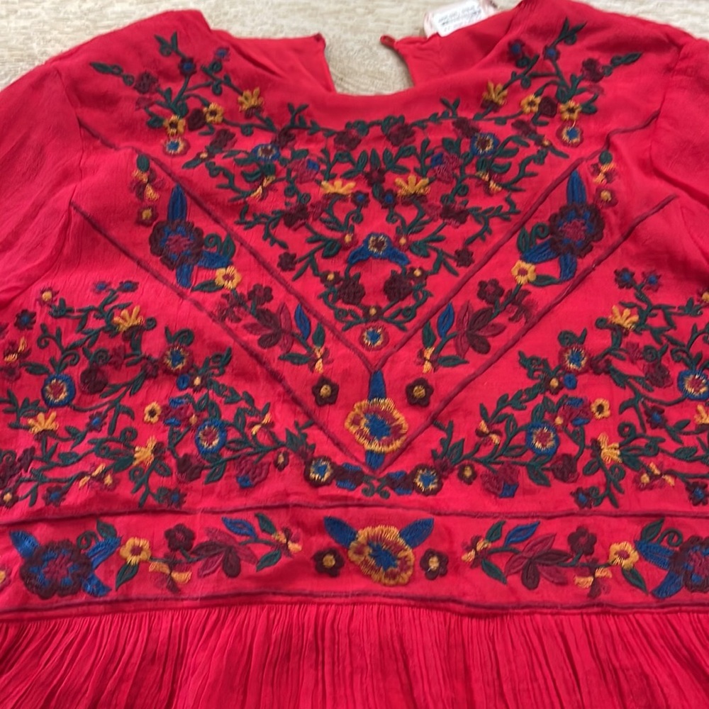 Beautiful red Altar’d State dress - Picture 3 of 4